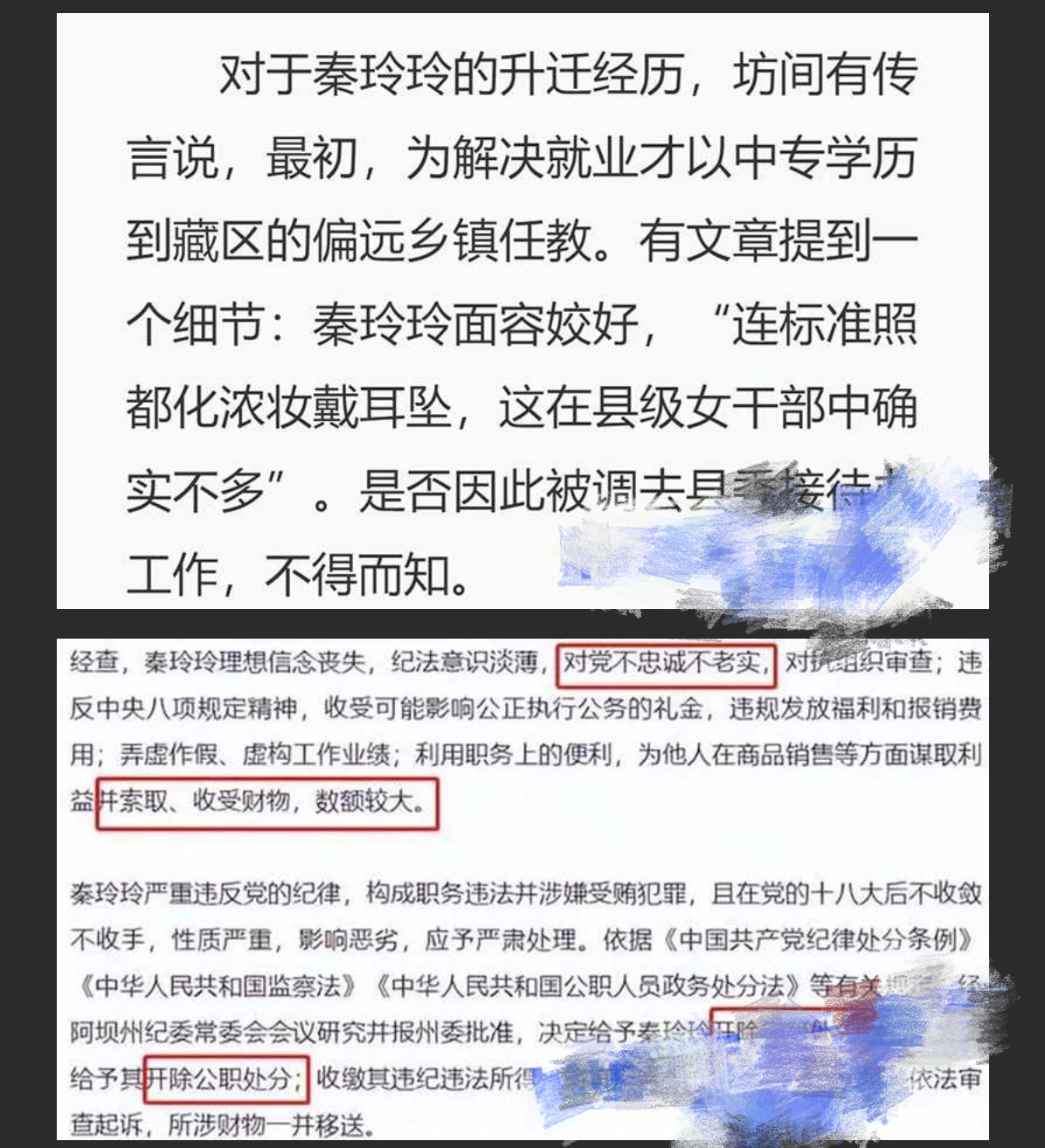 美女副县长秦玲玲 为升官沦为高官玩物 长相甜美升得急跌得快 只有中学学历却上位神速